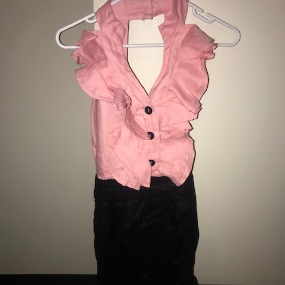 Arden B Romper Linen New Sz Medium